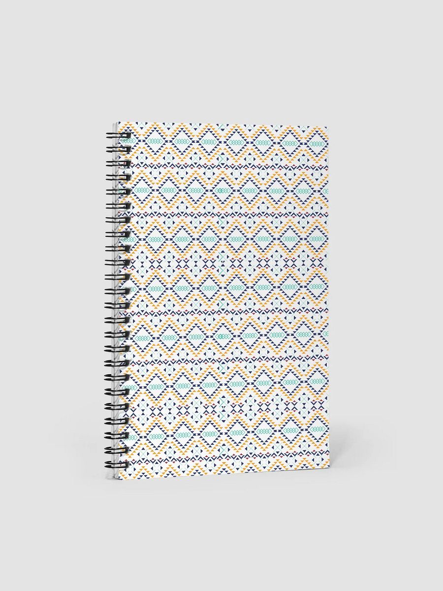 Miniature Triangles Design Spiral Notebook product image (1)