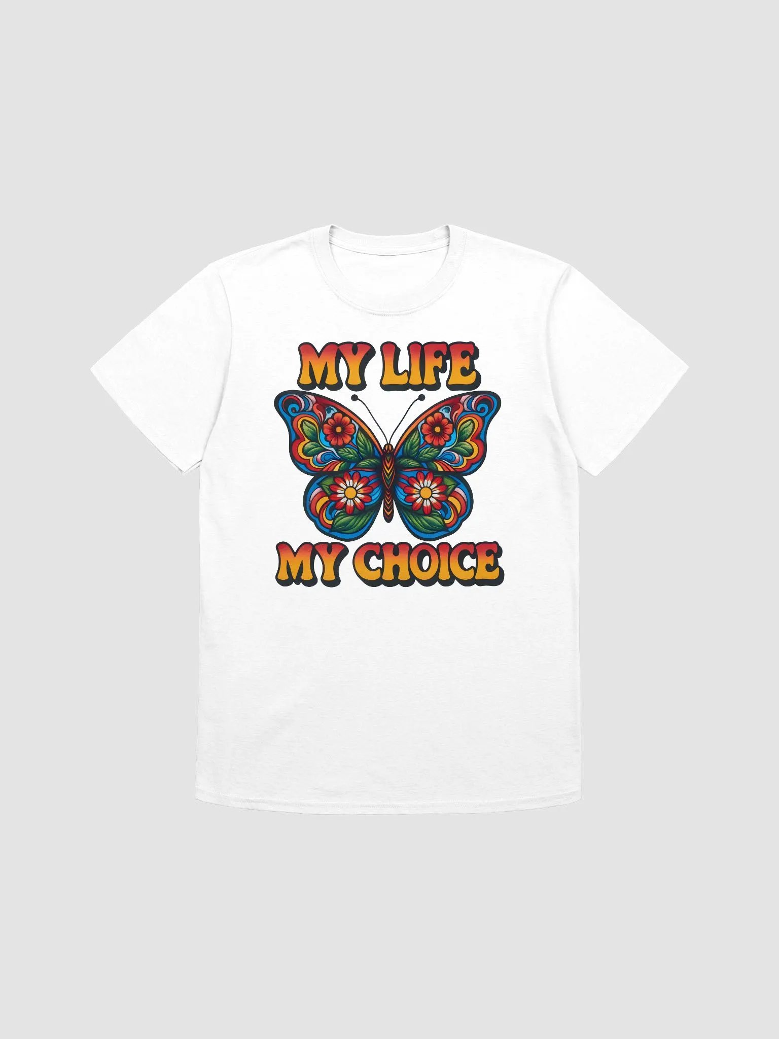 My Life, My Choice Butterfly T-Shirt product image (1)