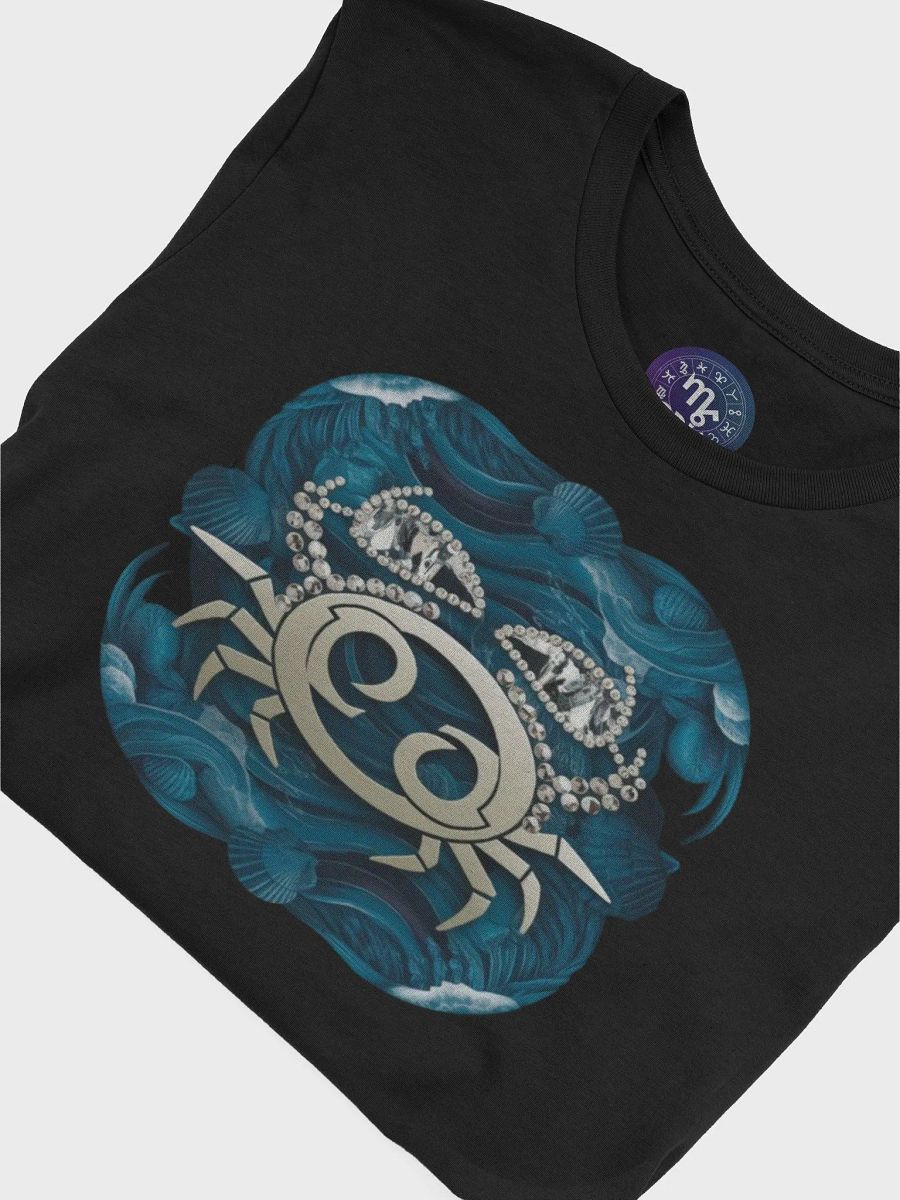 Exclusive Cancer Zodiac T-Shirt - Unisex Celestial Crab and Oceanic Design product image (7)