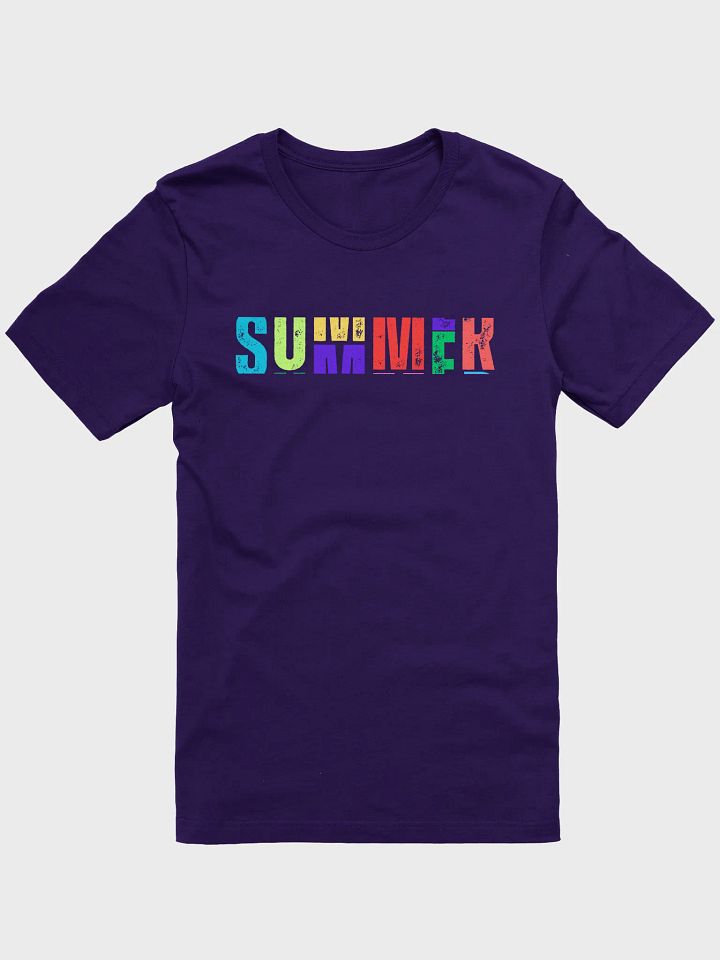 Vibrant Summer Spectrum T-Shirt product image (1)