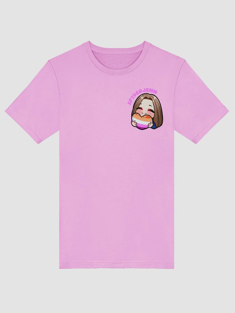 SpiderJenn Lesbian Heart Tshirt product image (32)