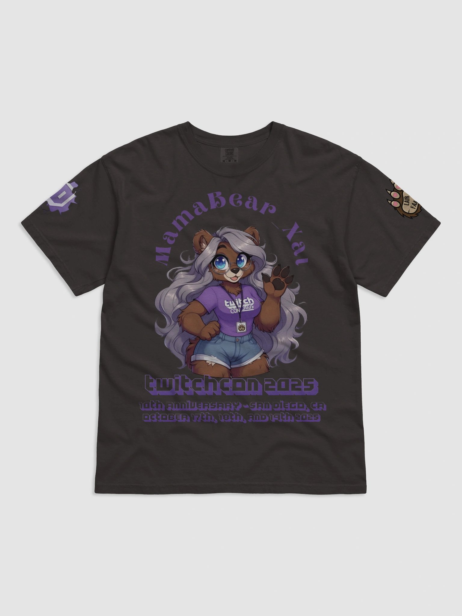 Mama Bear's TwitchCon 2025 T-shirt product image (1)