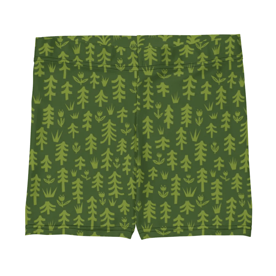 More Trees Please Bike Shorts - Green product image (1)