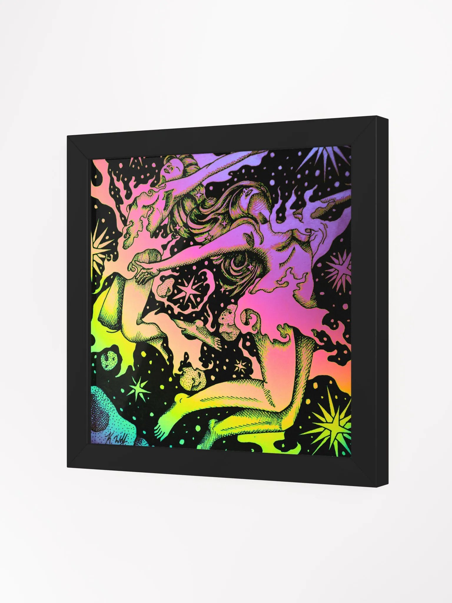 Limited Edition Gemini Zodiac Framed Matte Poster product image (5)