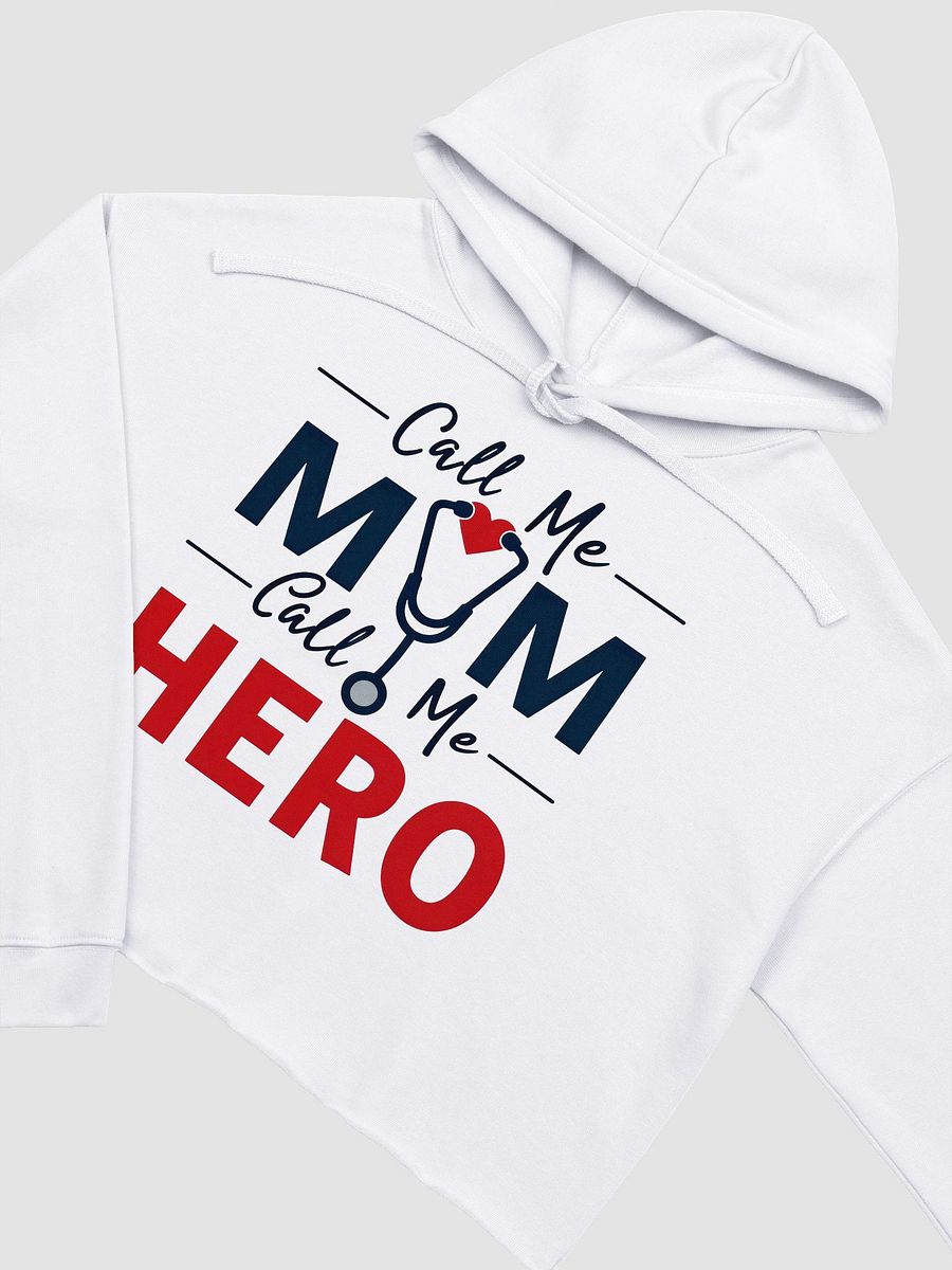 Heroic Mom Crop Hoodie product image (15)
