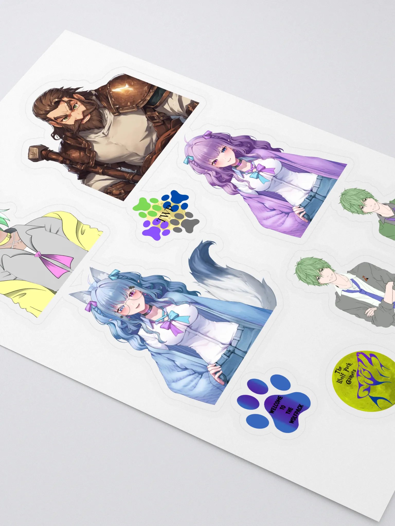 The Wolf Pack Stickers v.2 product image (2)