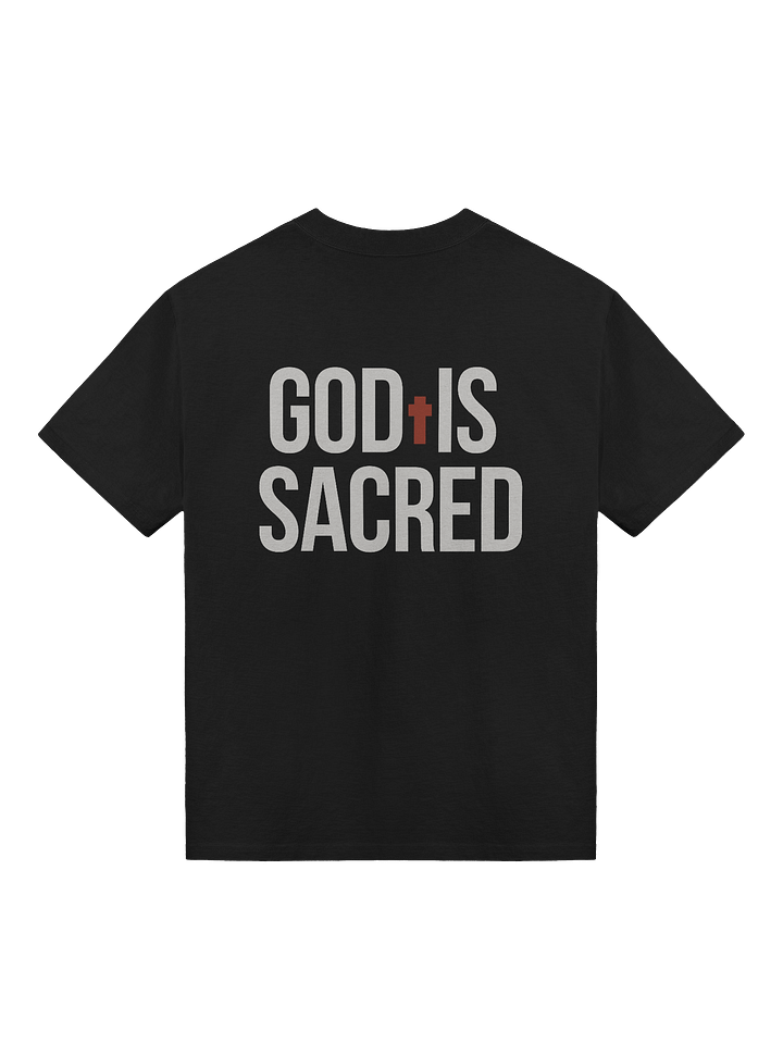 GOD IS SACRED OVERSIZE TEE (Dark) product image (2)