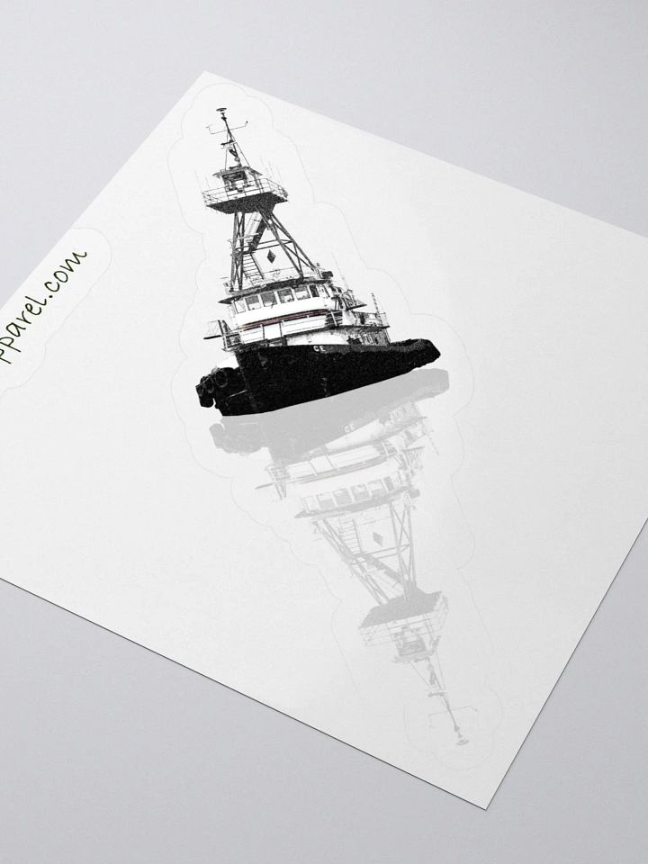 Ship Wheel & Tug CE Kiss Cut Stickers product image (10)