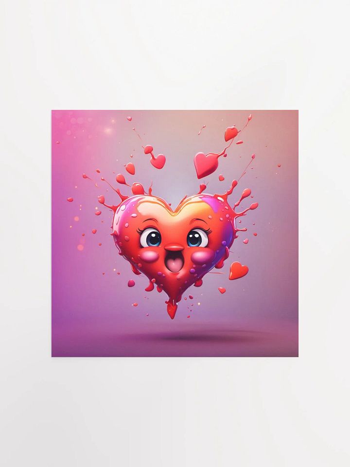 Cute Heart Poster product image (2)