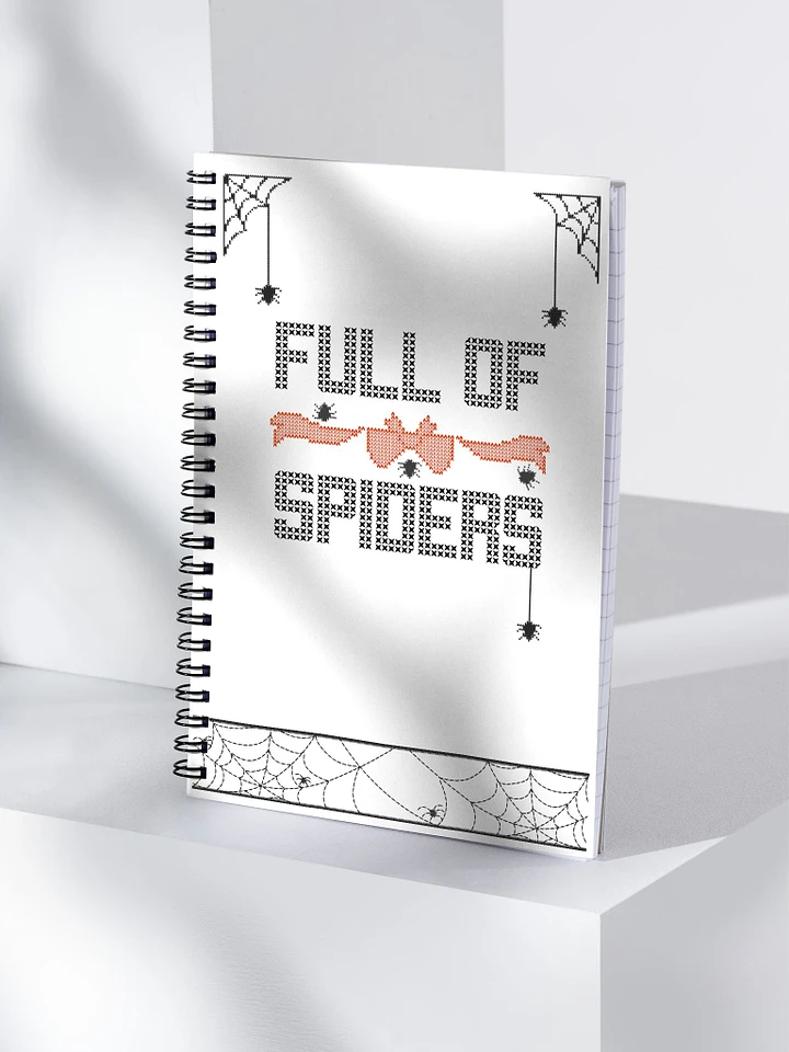 Full of Spiders notebook product image (1)