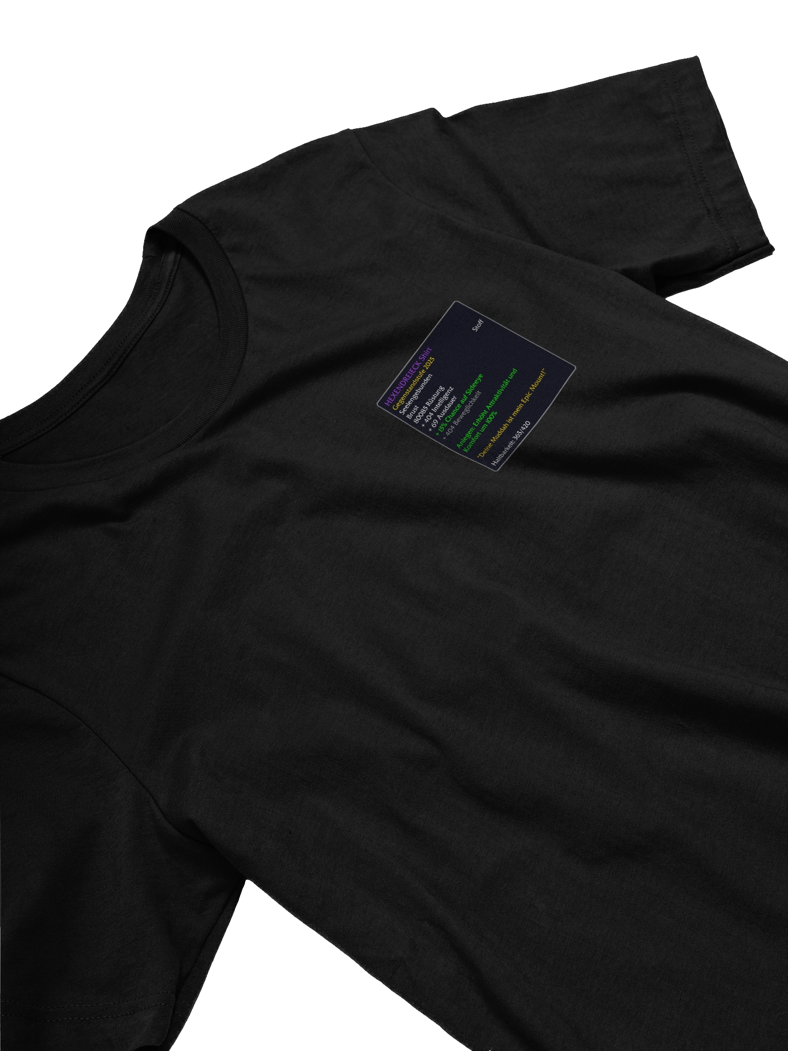 [XS-5XL] HEXENDREIECK WoW Tooltip Shirt product image (4)