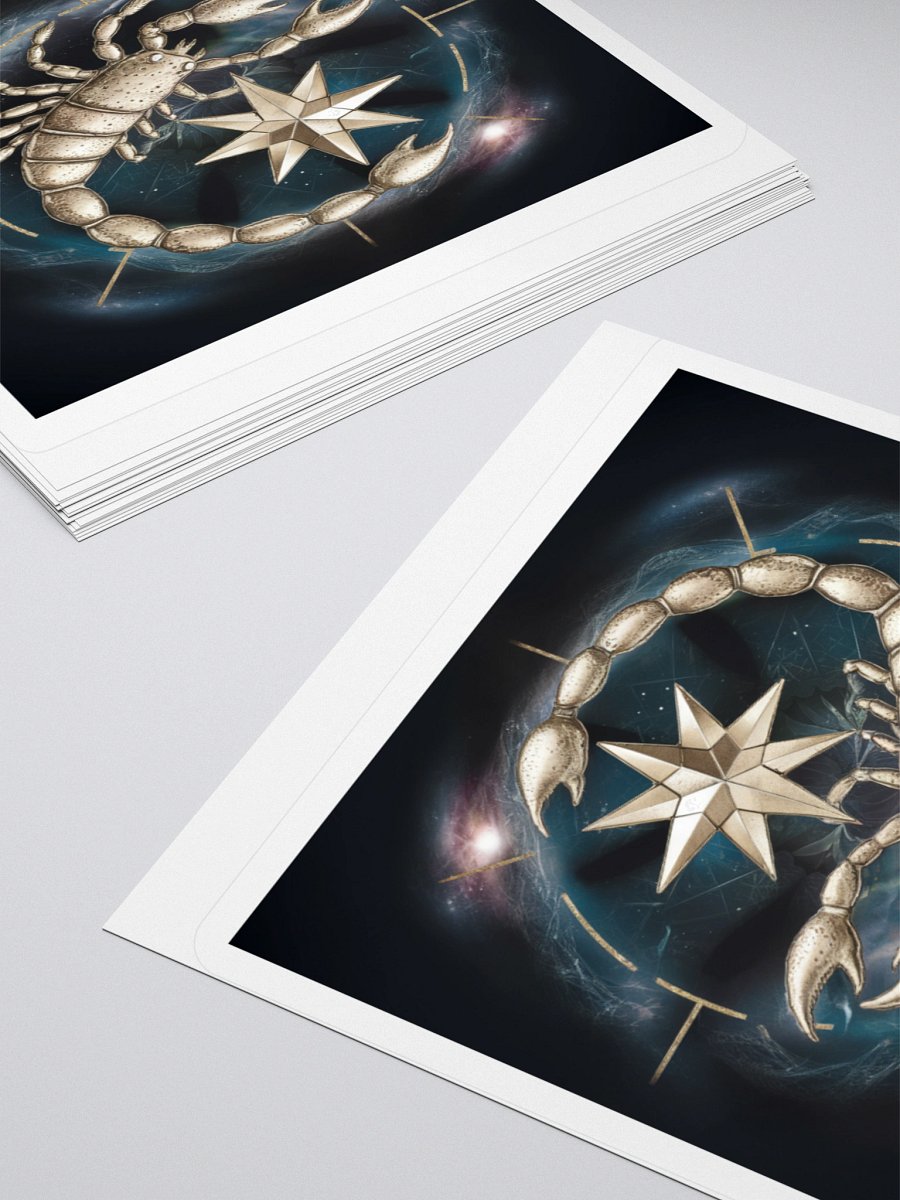 Scorpio Zodiac Sticker - Exclusive Celestial Design | TDS Music product image (11)