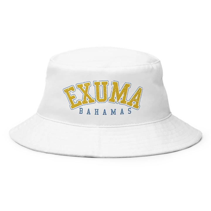 Exuma Bahamas Hat : Bucket Hat Embroidered product image (7)