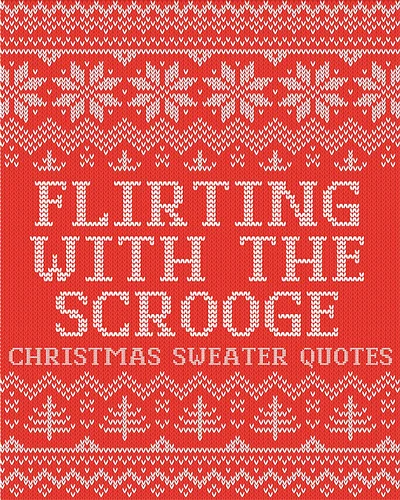 Flirting with the Scrooge teasers lines in Christmas sweater form. 🤣

Who wants to wear one of these as your ugly Christmas s...