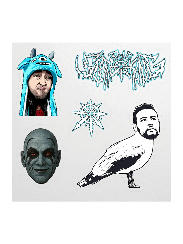 The Slam King Sticker Pack 1 product image (1)