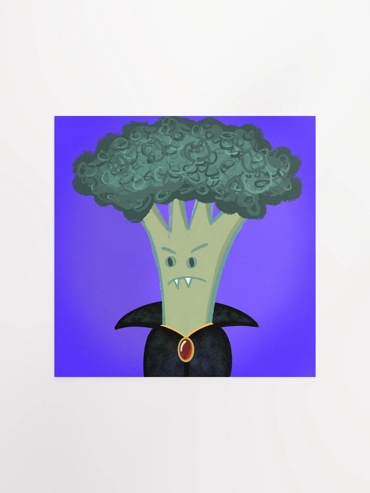 Art Print - Count Broccula product image (1)