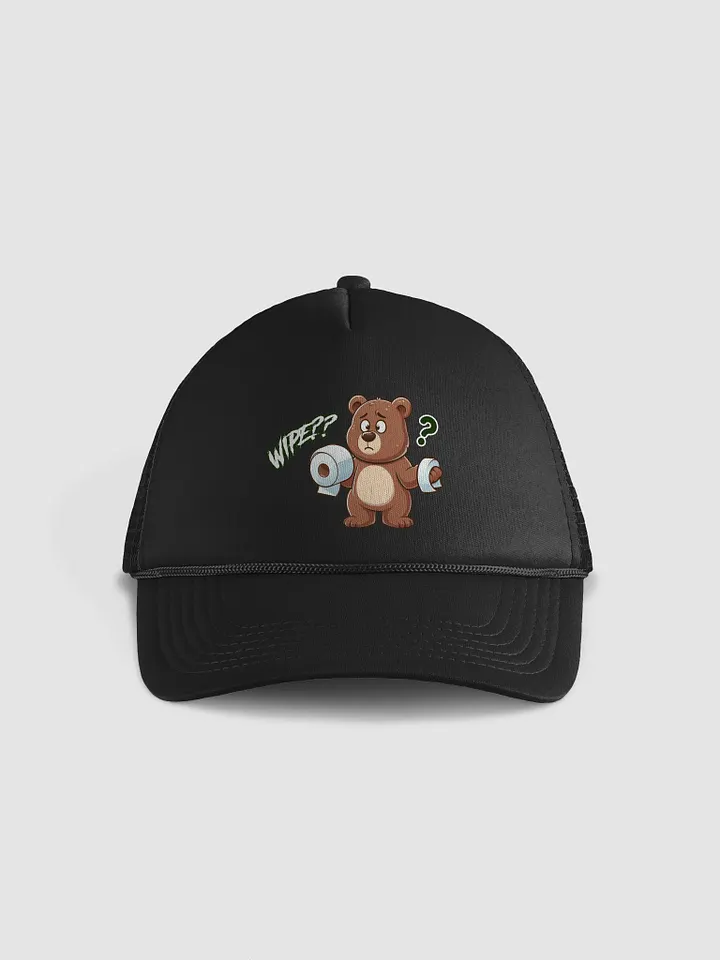 Wipe (Bear) Foam Trucker Hat product image (1)
