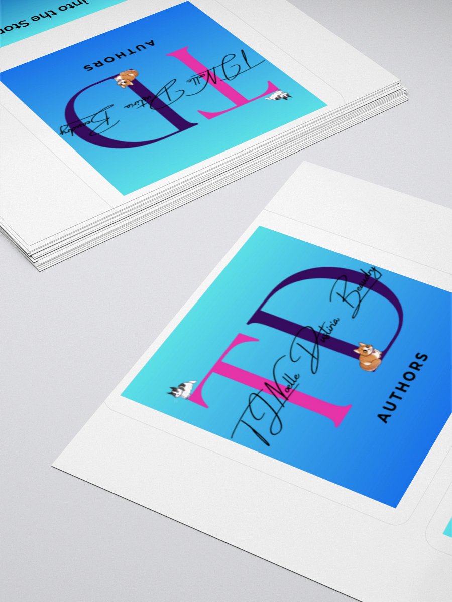 TandDauthors logo sticker product image (7)
