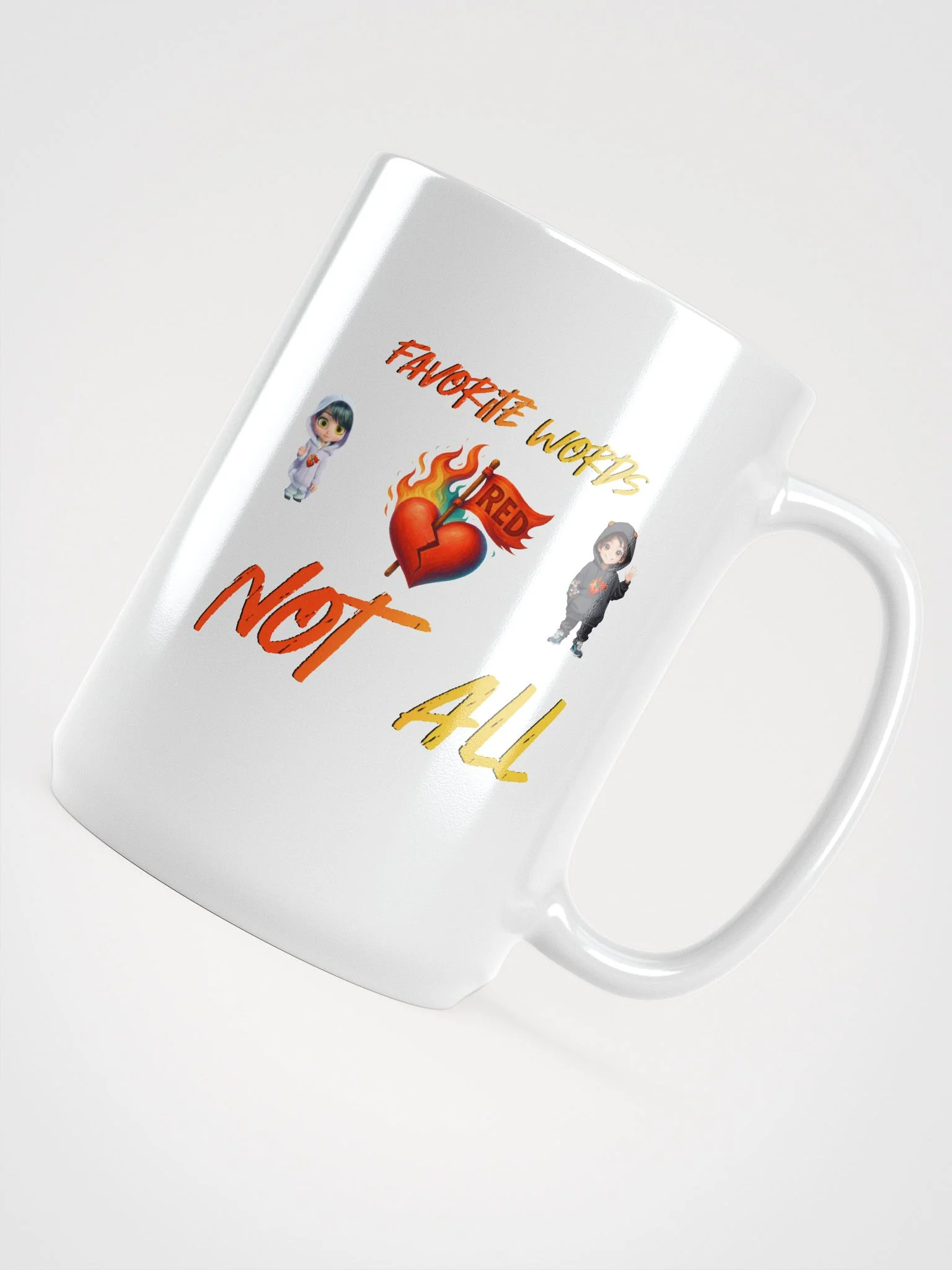 Favorite words, Not all - cup product image (5)