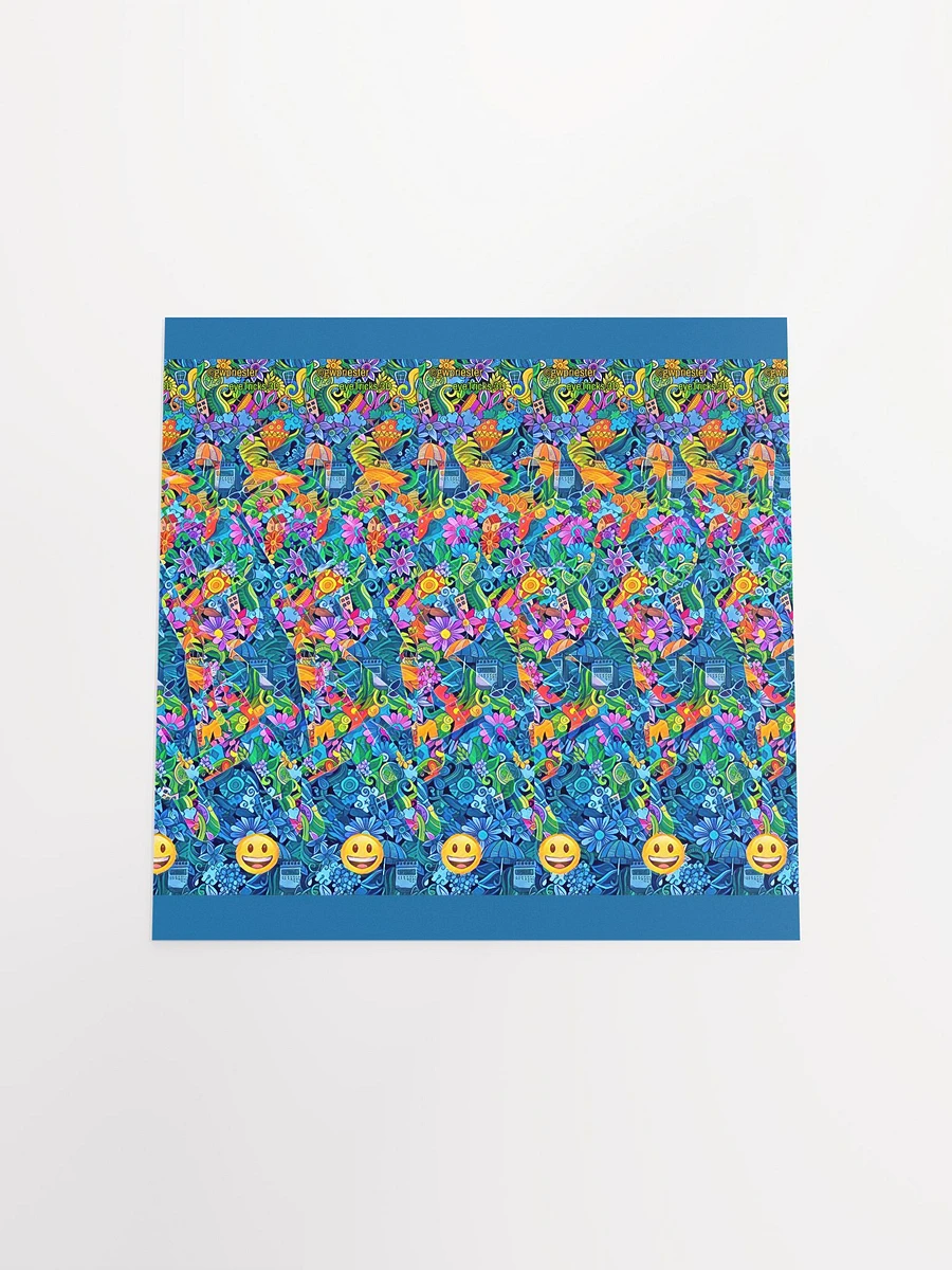 Be Happy - 3D Stereogram Poster product image (20)