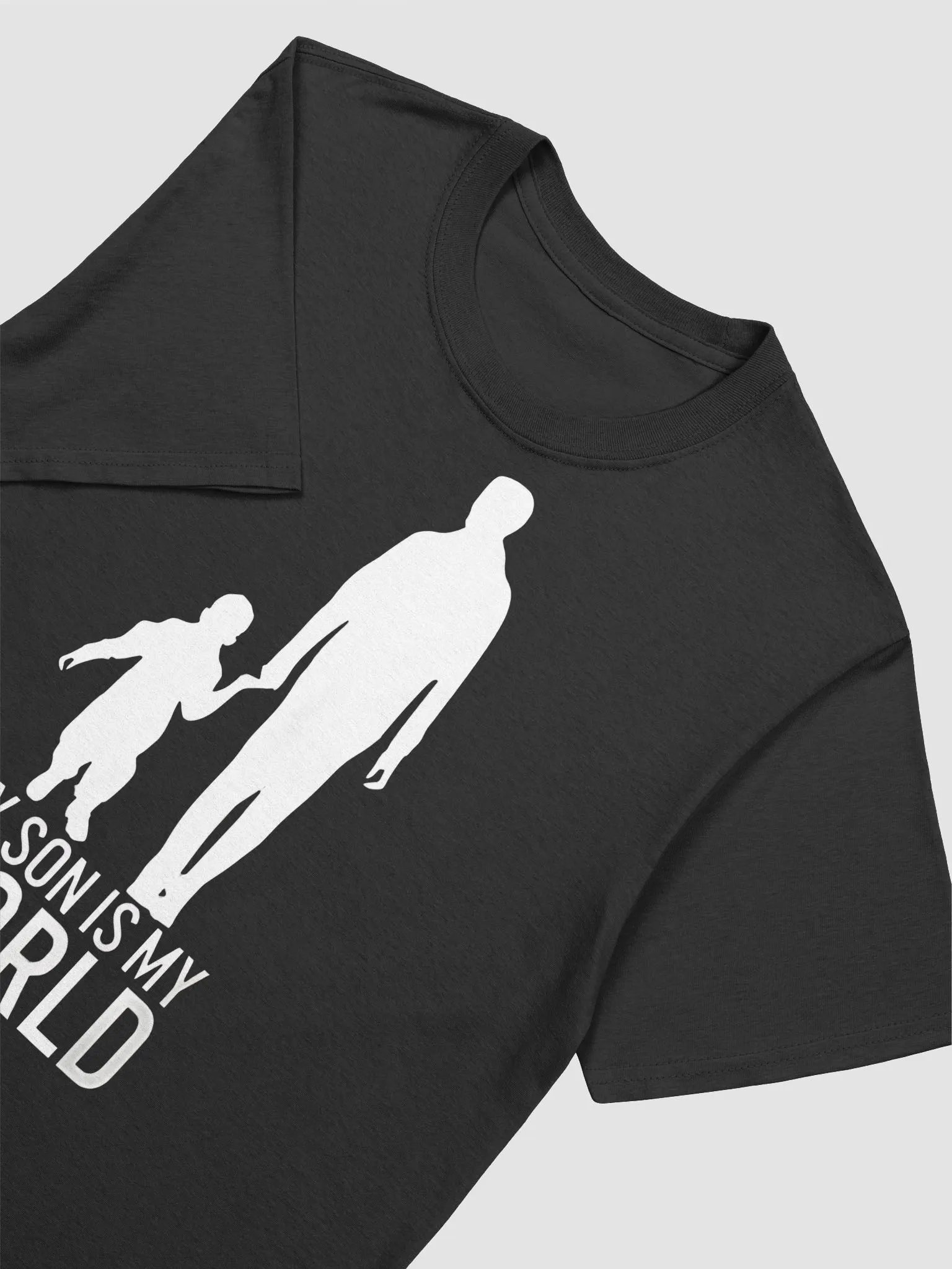 My Son Is My World - Unisex T-shirt | Gildan 64000 - Father's Day Gifts product image (3)