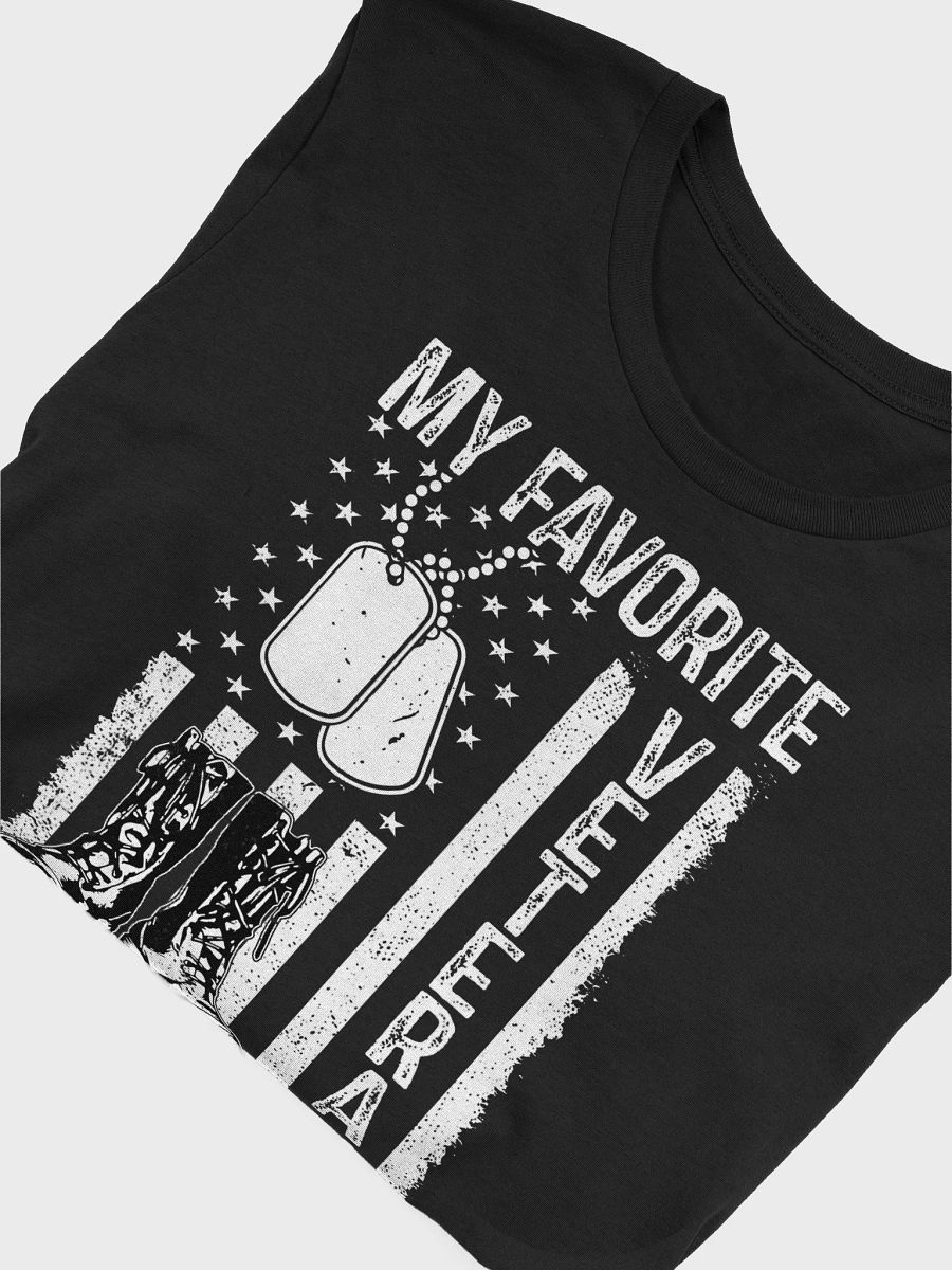 My Favorite Veteran Is My Dad - Adult T-Shirt product image (5)