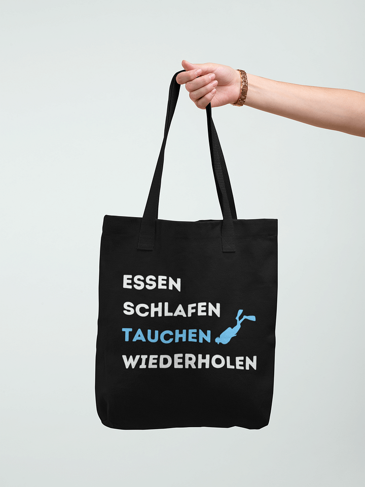 Essen Schlafen Tauchen Tote Bag product image (1)