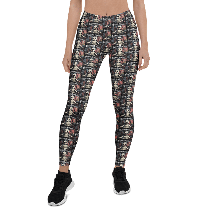Midnight Veil Designs Haunted Monsters Gothic Fantasy Women's All-Over Print Leggings (XS-XL) product image (1)