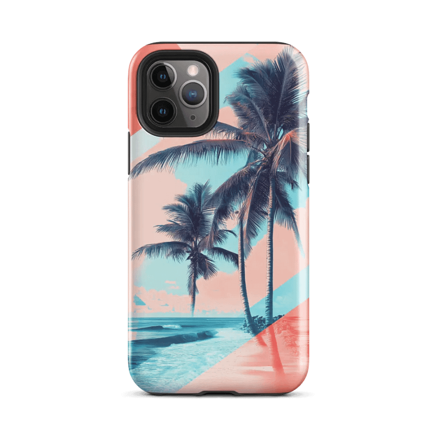 Tropical Palm Trees - Tough Phone Case product image (2)