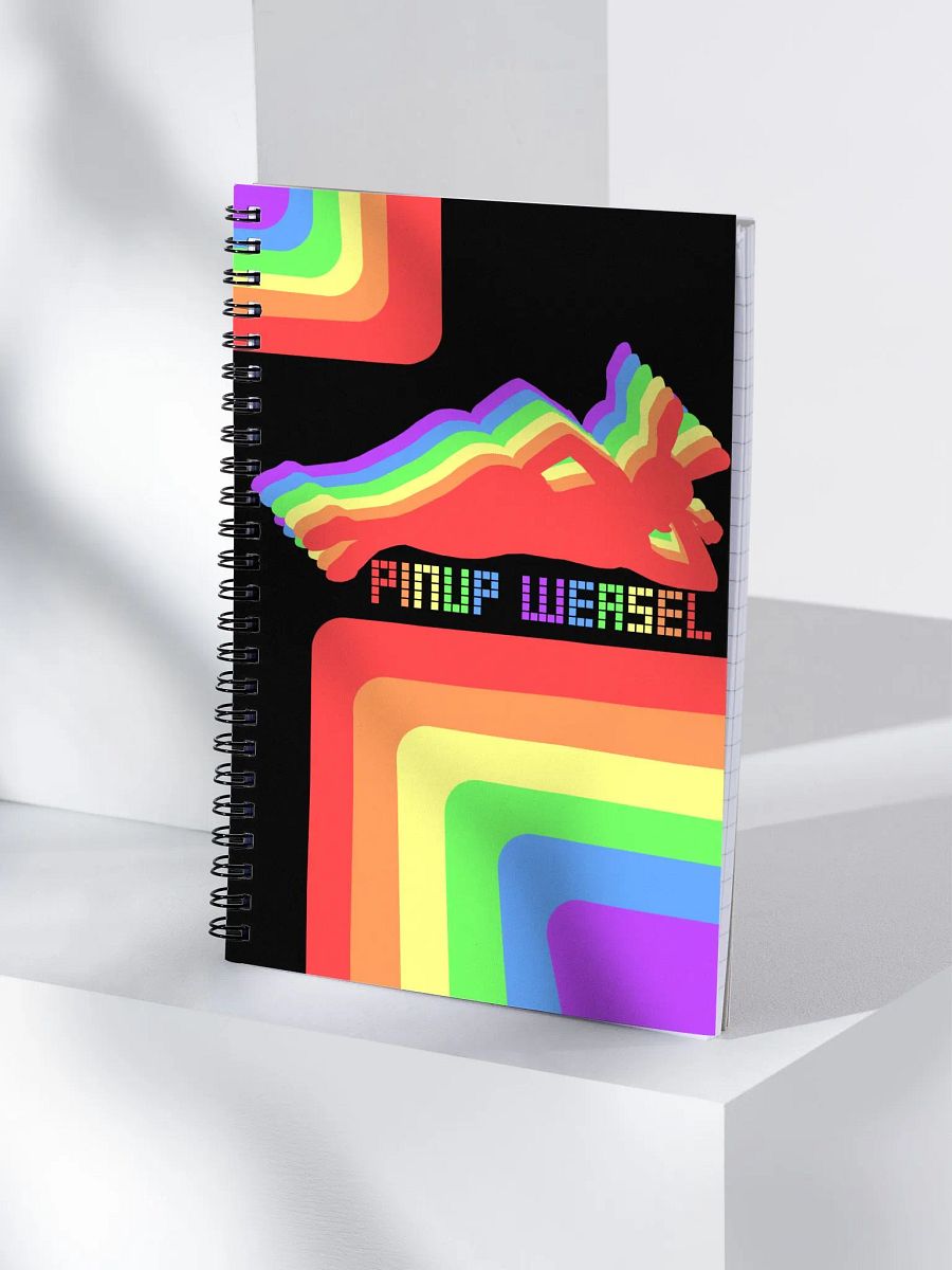 Pinup Weasel Notebook product image (3)