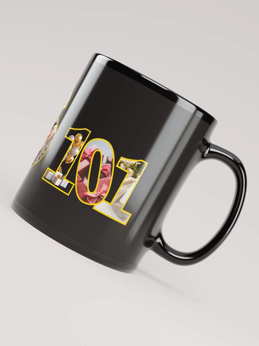 Joyful Moments Black Glossy Mug product image (7)