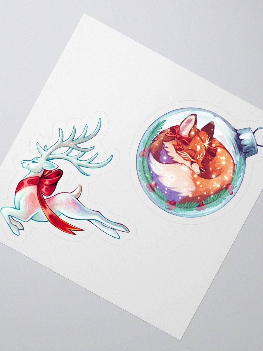 Snowy christmas | Kiss-cut sticker sheet product image (2)