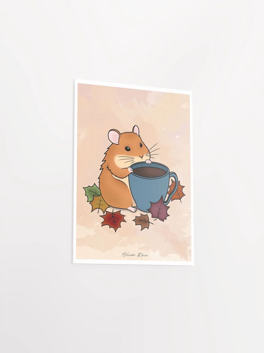 Coffee Hamster Art Print 5" x 7" product image (3)