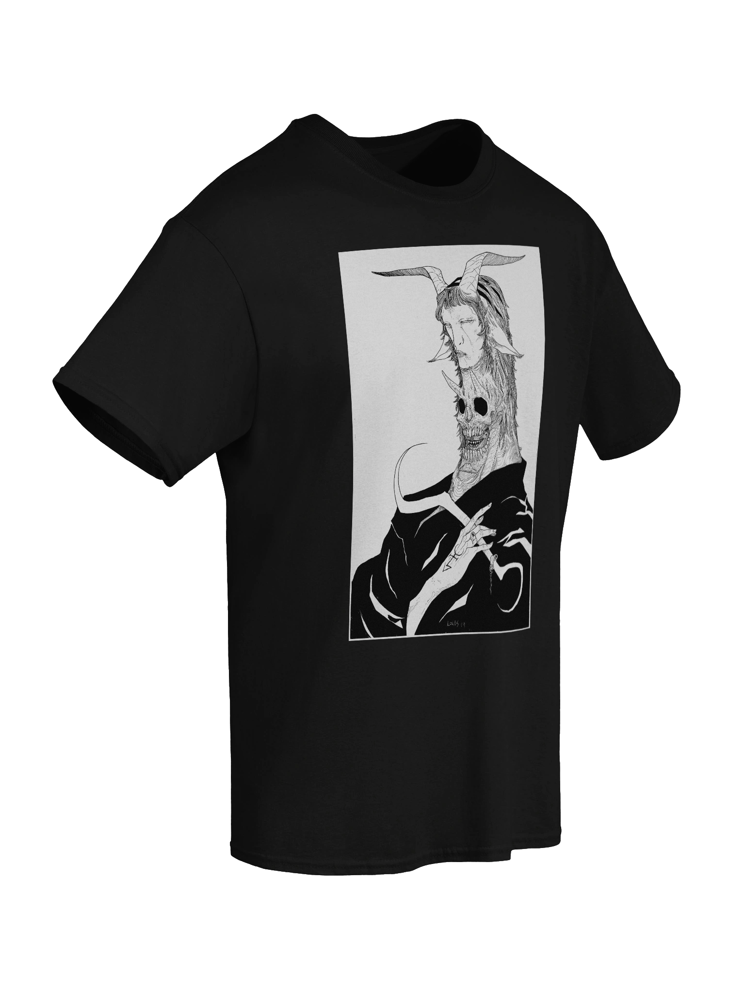 NEKROKVLT Art Series: Goatboy Black & White product image (8)