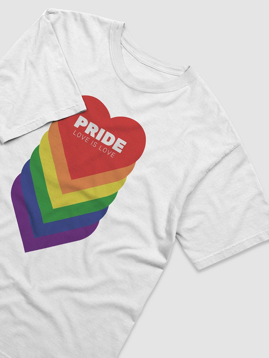PRIDE = Love Is Love (6-Color Rainbow) - T-Shirt product image (3)