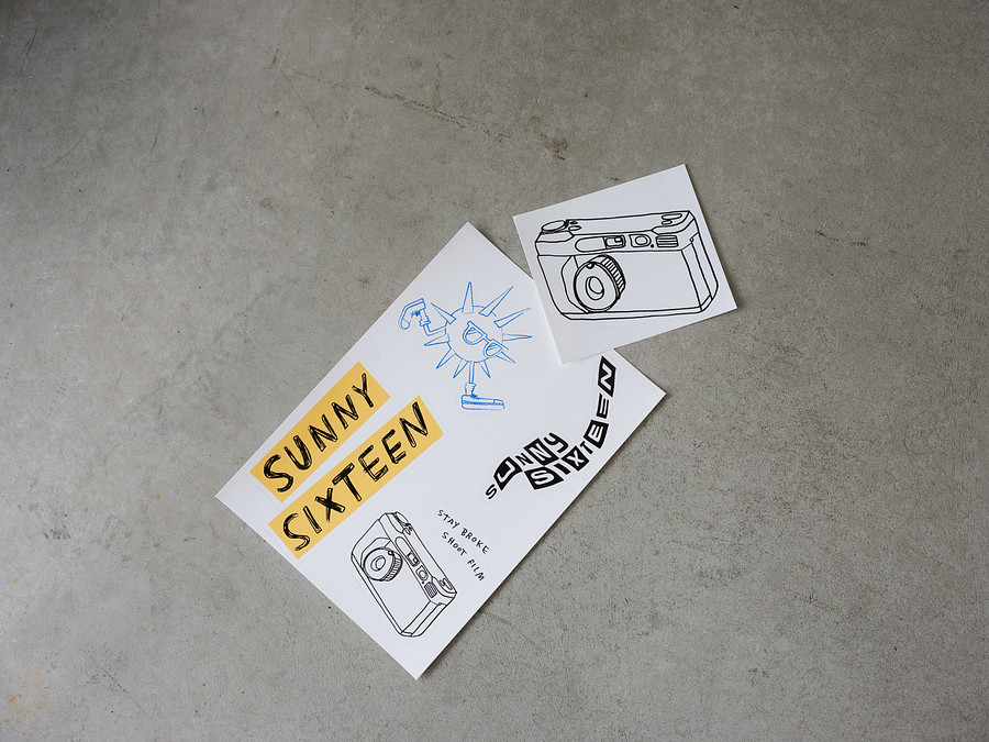 Sunny Sixteen Sticker Pack