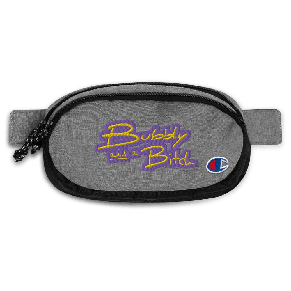 Bubbly and a B (tulip design) champion fanny pack product image (1)