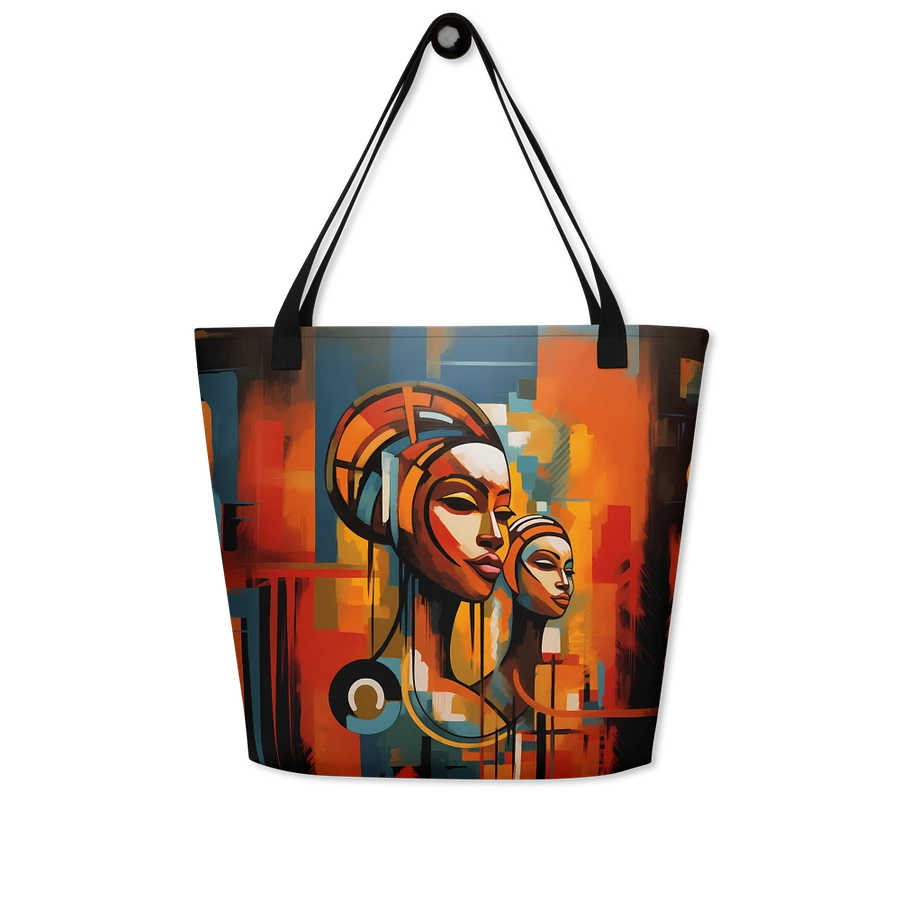 Tote Bag: Stylish Modern African Art Design Celebrate African Women product image (7)