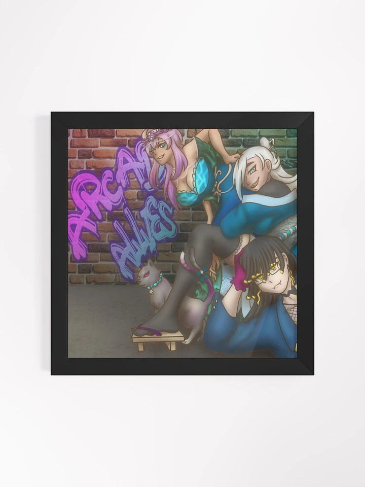 Arcade Allies Graffiti Framed product image (1)