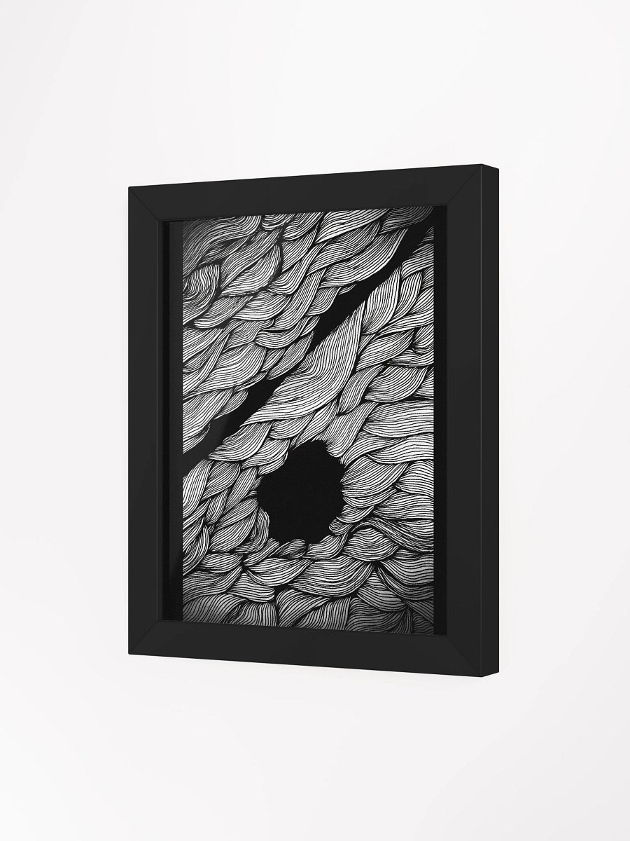 Intricate Monochrome Weave Poster product image (10)