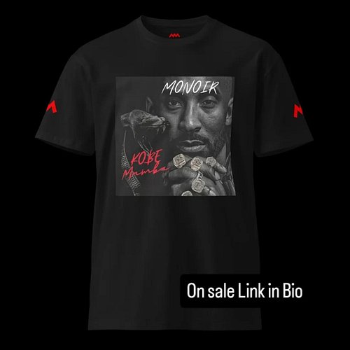 New Monoir Available For Sale link in Bio ☝️🚨🔥 #kobe #mamba #Monoir #clothing