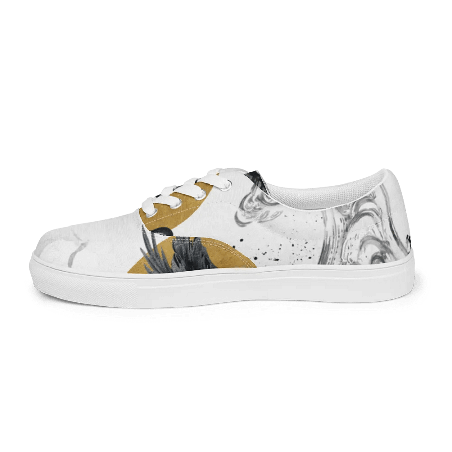 Sunrise Crane Women's Canvas Shoes product image (9)