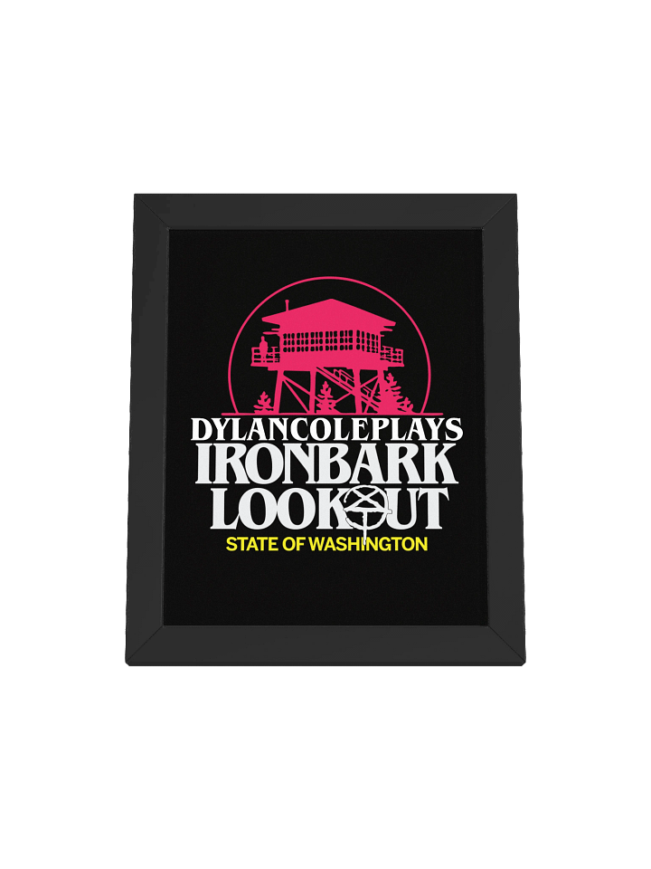 Dylancoleplays Ironbark Lookout Poster With Frame product image (1)