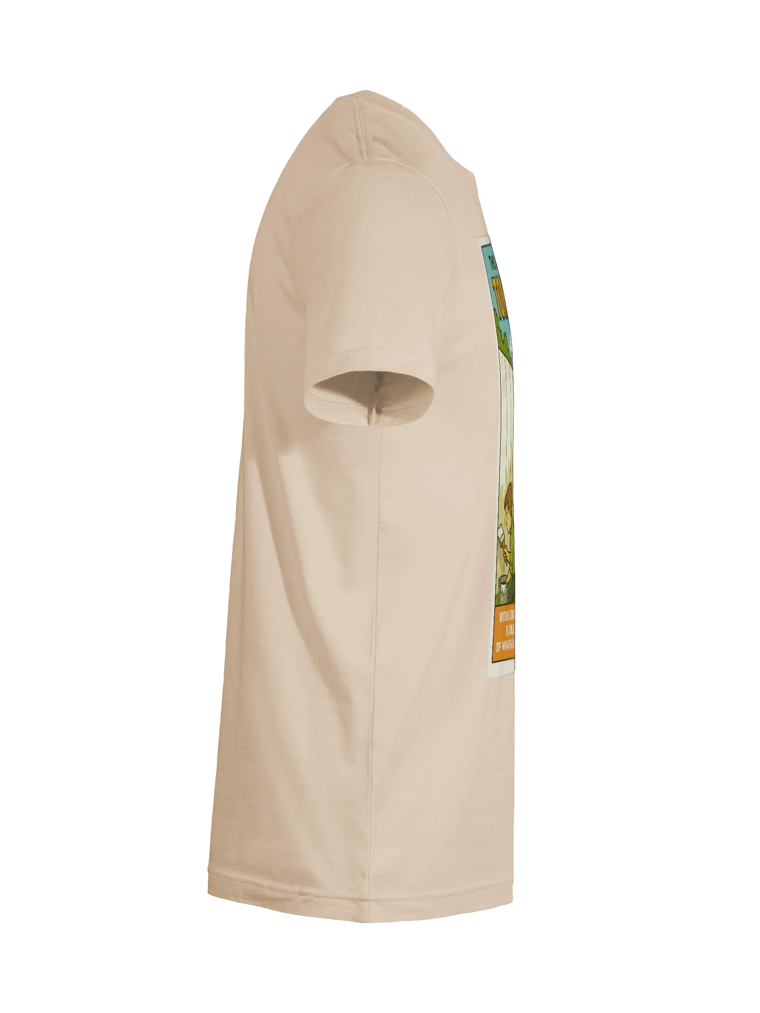 Mark Twain "The Adventures of Tom Sawyer" Hannibal, Missouri Fencing Painting 1950's Retro Concert Tee Fit Unisex T-Shirt product image (72)