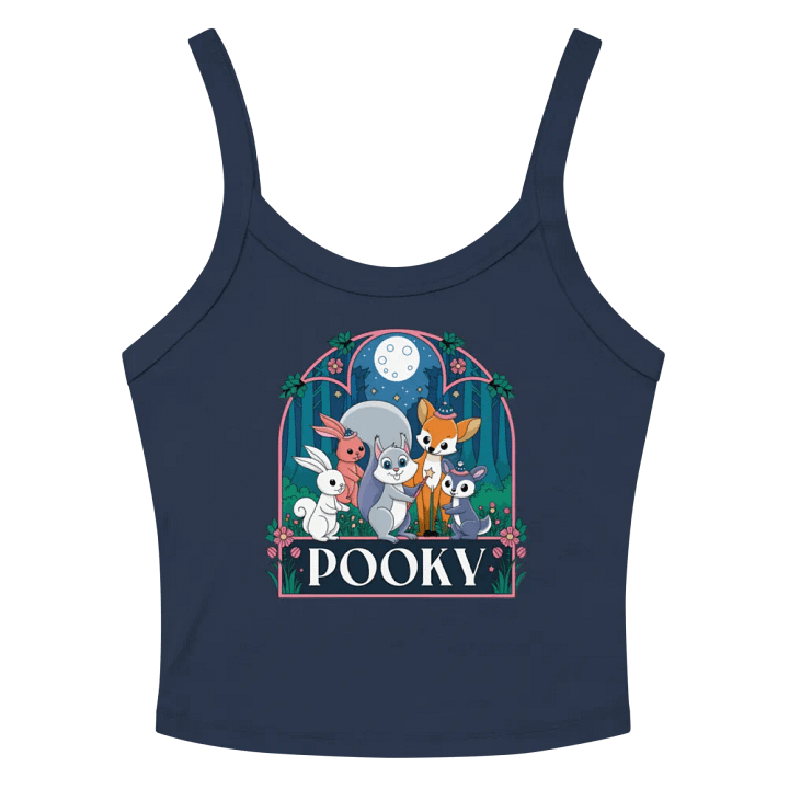Midnight Forest Party Ribbed Tank product image (2)