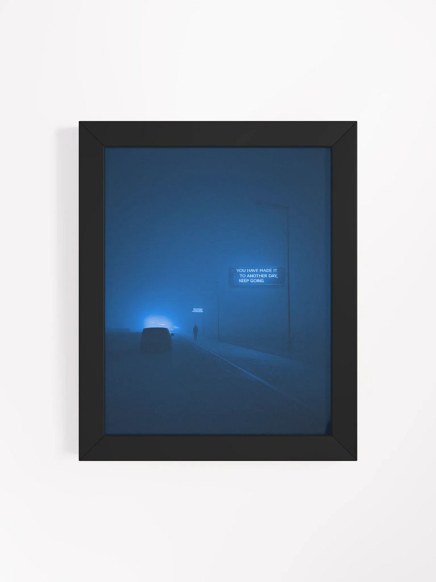 "Keep going" Framed Poster product image (51)