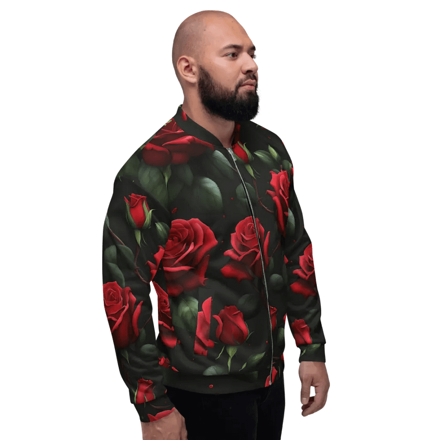 Harmony Romance Rose Bomber Jacket product image (5)
