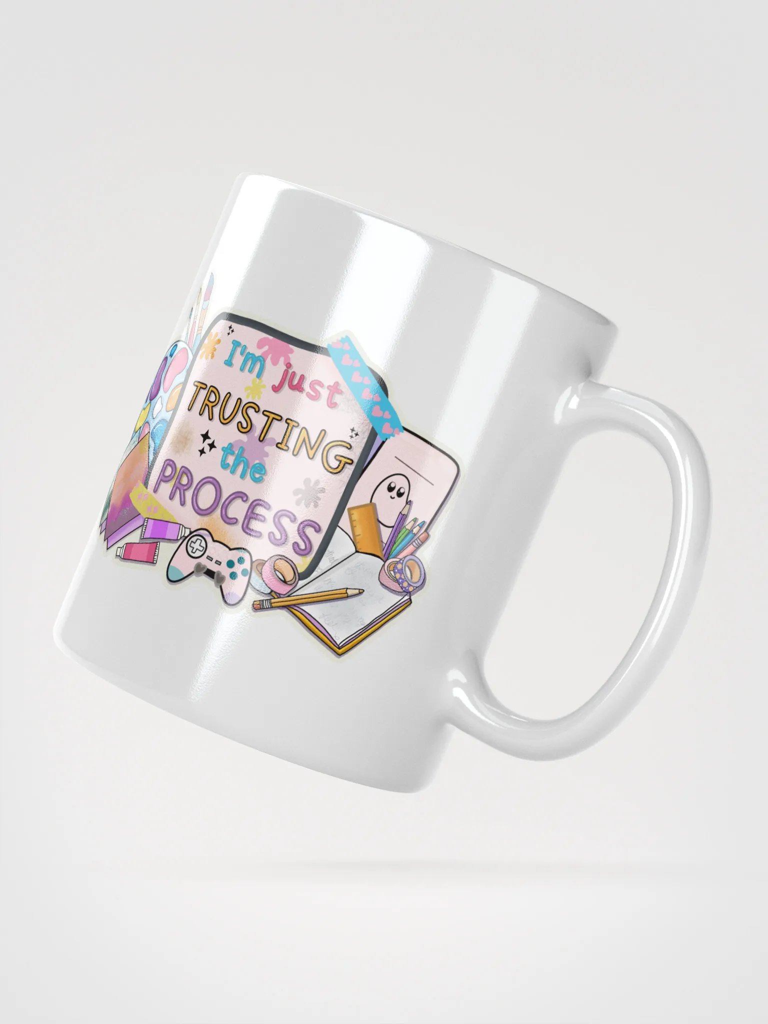 Im just trusting the process mug product image (4)