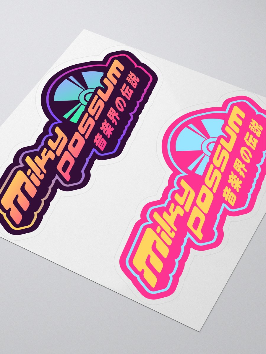 Milky Logo Stickers product image (3)