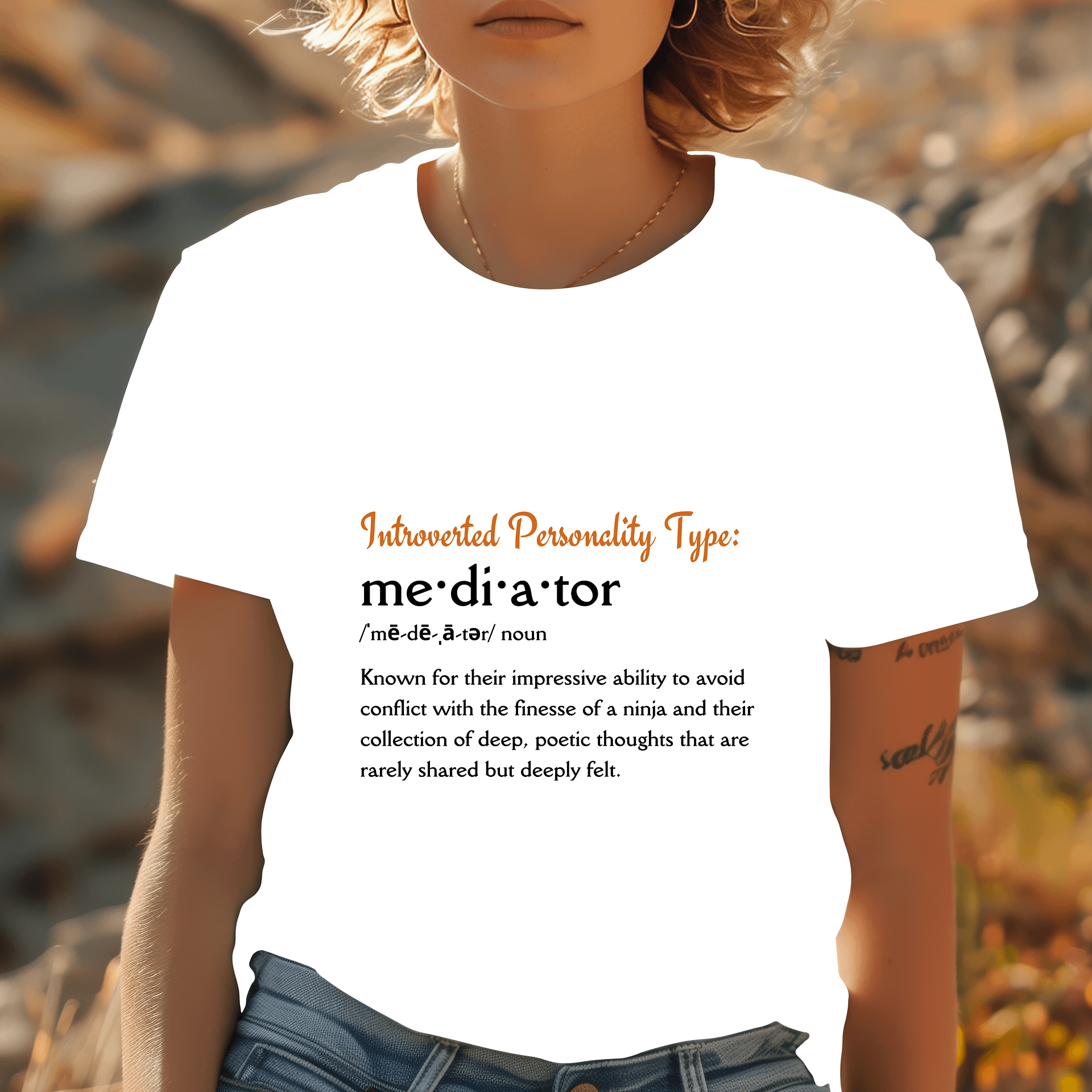 Mediator Introverted Personality Type T-Shirt product image (1)